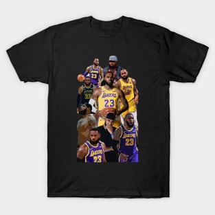 Lebron James Vector Art T-Shirt